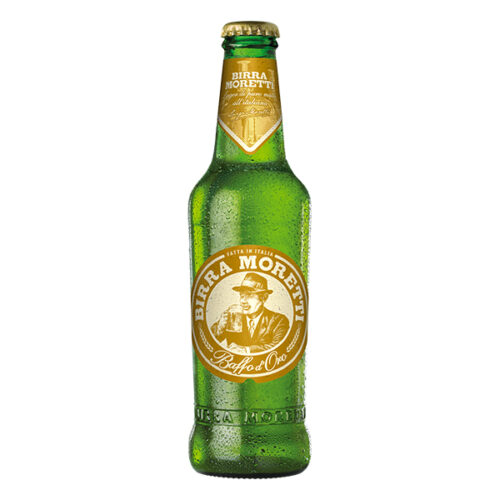 BIRRA MORETTI BAFFO D'ORO