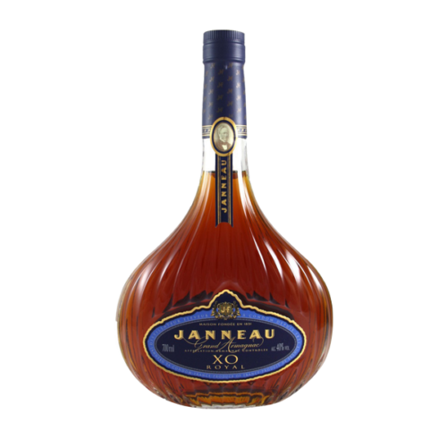 ARMAGNAC JANNEAU XO ROYAL CON METAL BOX