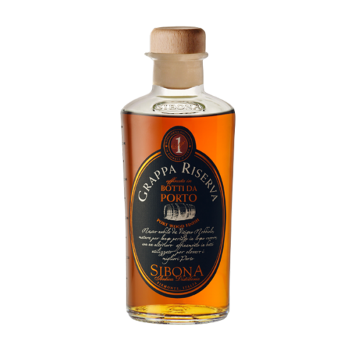 GRAPPA RISERVA "BOTTI DA PORTO" SIBONA CON TUBO