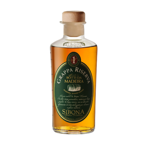 GRAPPA SIBONA RISERVA MOSCATO "BOTTI DA MADEIRA" CON TUBO