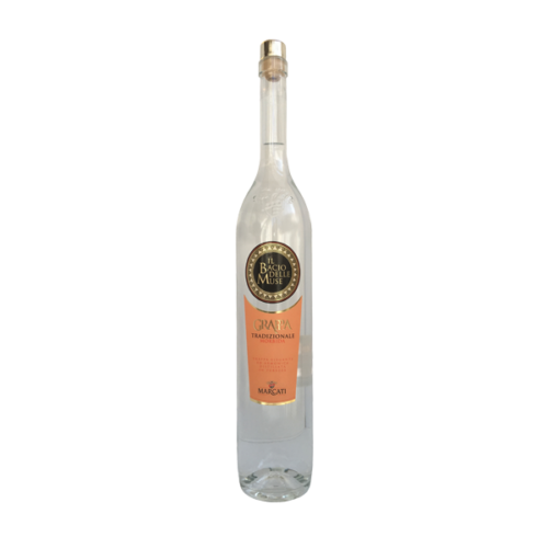 GRAPPA "IL BACIO DELLE MUSE" BIANCA CON ASTUCCIO MARCATI LT1,5