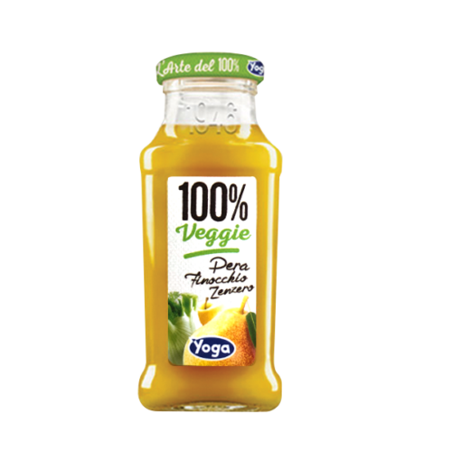 YOGA 100% VEGGIE PERA, FINOCCHIO & ZENZERO