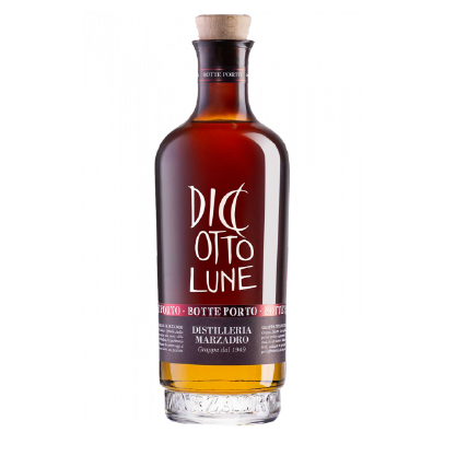 GRAPPA MARZADRO LE DICIOTTO LUNE RISERVA BOTTE PORTO