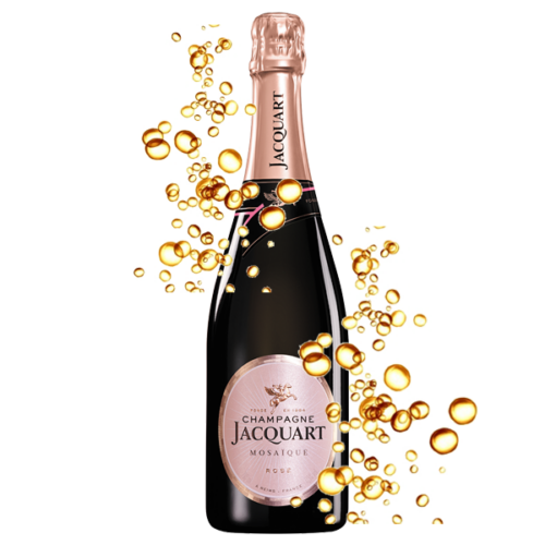 CHAMPAGNE JACQUART BRUT ROSE' MOSAIQUE