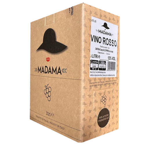 MADAMA VINO ROSSO BAG IN BOX 10L