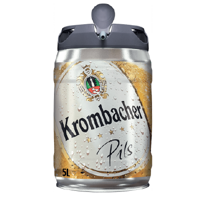 BIRRA KROMBACHER PILS FUSTINO 5 LT.