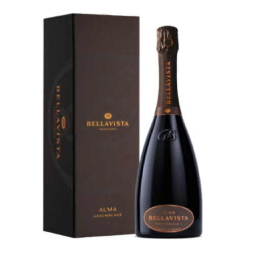 SPUMANTE ALMA GRAN CUVEE FRANCIACORTA DOCG BELLAVISTA CL 75 ASTUCCIATO