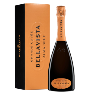 SPUMANTE ALMA GRAN CUVEE FRANCIACORTA DOCG BELLAVISTA CL 75 ASTUCCIATO