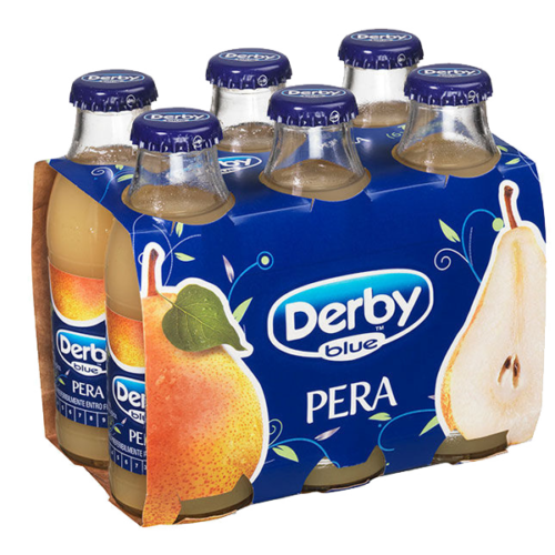 DERBY SUCCHI VETRO PERA