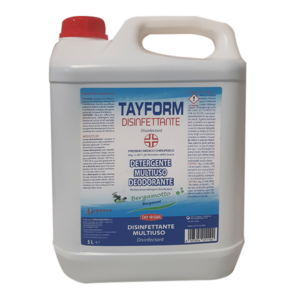 ISOPAM TAYFORM DISINFETTANTE - DETERGENTE MULTIUSO DEODORANTE - LT 5
