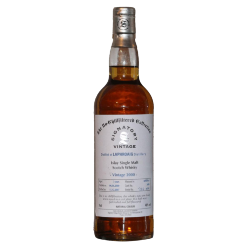 WHISKY LAPHROAIG SIGNATORY - 6 anni