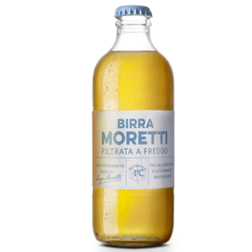 BIRRA MORETTI FILTRATA A FREDDO