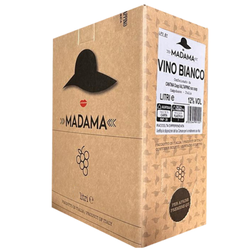MADAMA BIANCO BAG IN BOX 10 L