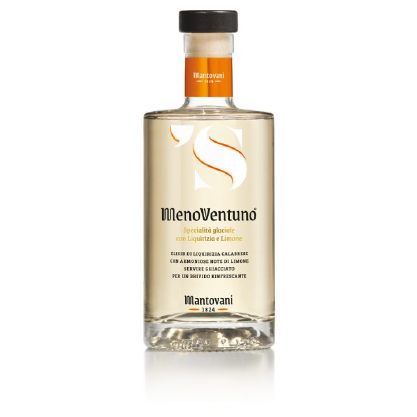 MANTOVANI LIQUORE MENOVENTUNO Elisir di Liquirizia e Limoni cl 70