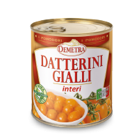 DATTERINI GIALLI IN LATTA INTERI 800